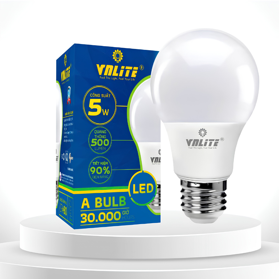 VNLITE LED A-BULB 5W 6500K E27