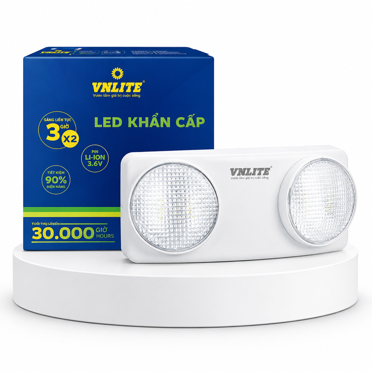 VNLITE LED KHẨN CẤP 2X3W