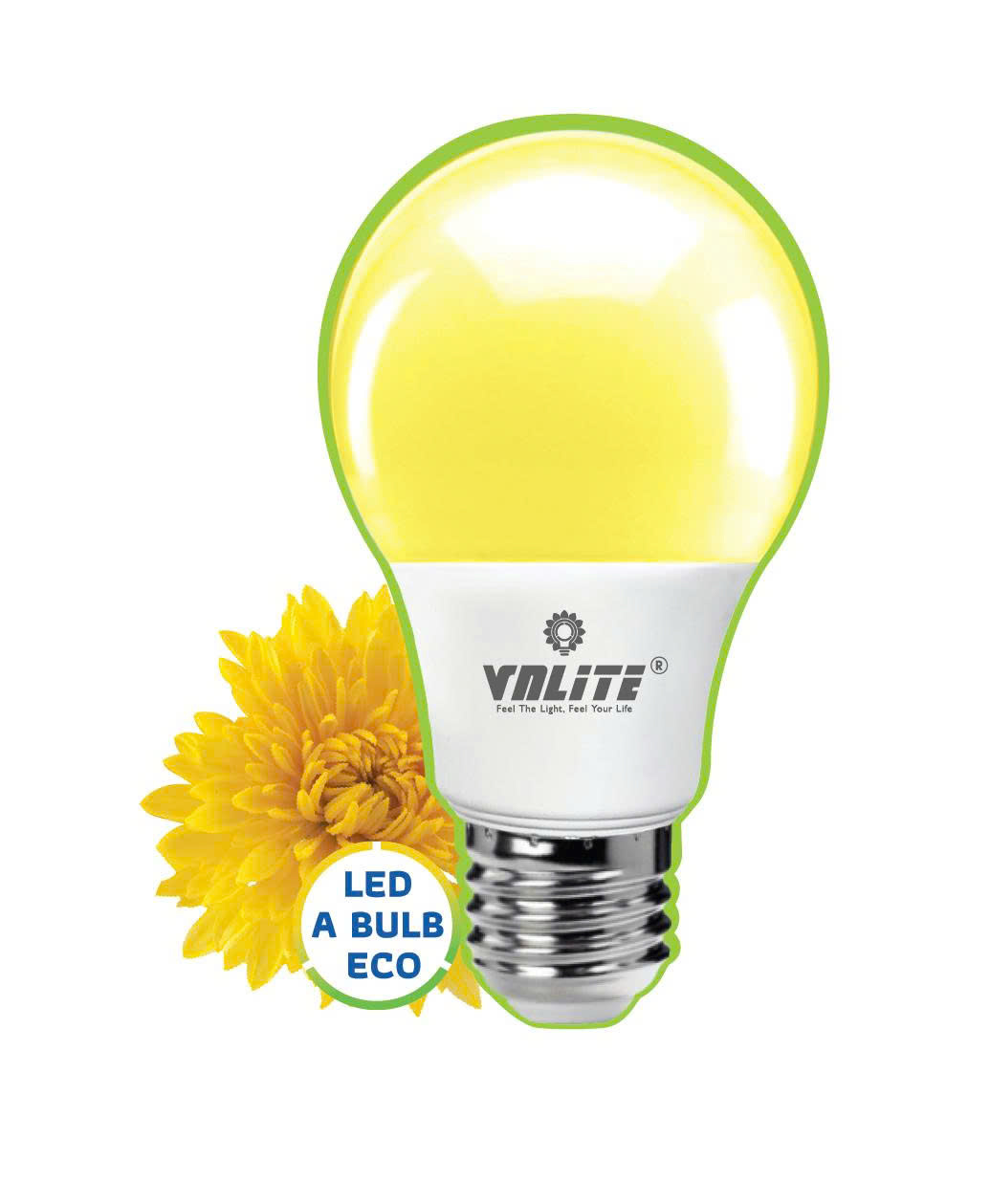 VNLITE LED A-BULB ECO 9W 2700K E27