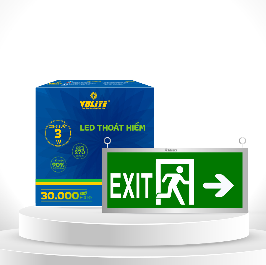 VNLITE LED THOÁT HIỂM 1 HƯỚNG 2