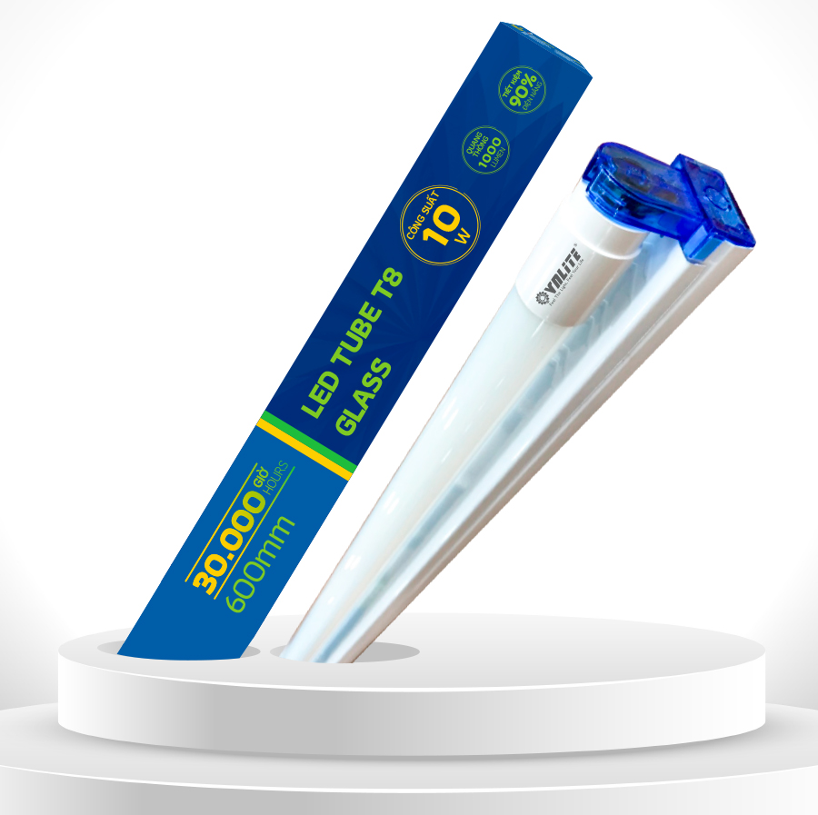 VNLITE LED BỘ TUBE T8 ALU 0.6M 10W 7000K