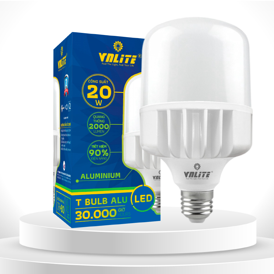 VNLITE LED T-BULB ALU 20W 6500K E27